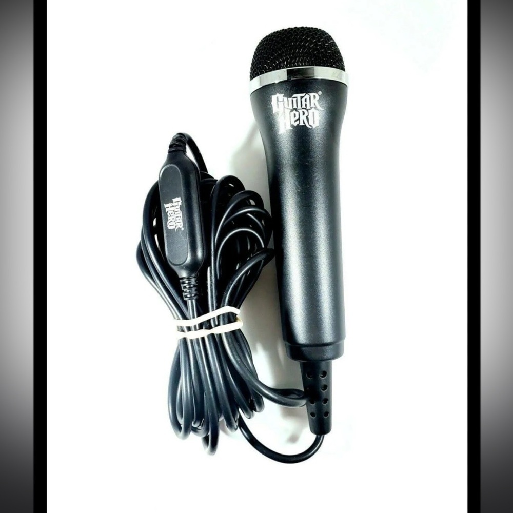 Guitar Hero Black Wired Microphone